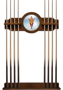 Arizona State Sun Devils Pitchfork Solid Wood Cue Rack Pool Table