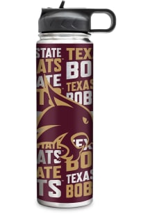 Texas State Bobcats 22oz Water Bottle