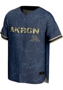 ProSphere Akron Zips Mens Navy Blue Vigor Baseball Baseball Jersey
