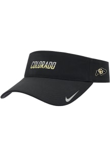 Nike Colorado Buffaloes Mens Black Campus Ace Adjustable Visor