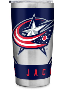 Columbus Blue Jackets 20oz Stainless Steel Tumbler - Navy Blue