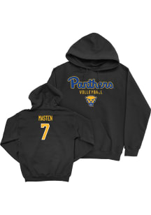 Izzy Masten Pitt Panthers Mens Black NIL Panthers Player Hood
