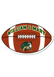 William & Mary Tribe 6 inch Brown Football Magnet