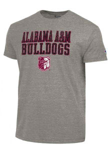 Champion Alabama A&M Bulldogs Grey Tri-Blend Short Sleeve Fashion T Shirt