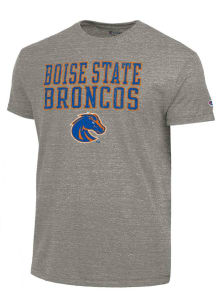 Champion Boise State Broncos Grey Tri-Blend Short Sleeve Fashion T Shirt