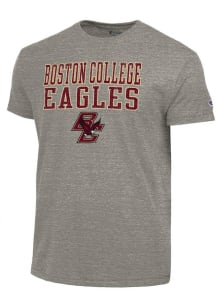 Champion Boston College Eagles Grey Tri-Blend Short Sleeve Fashion T Shirt