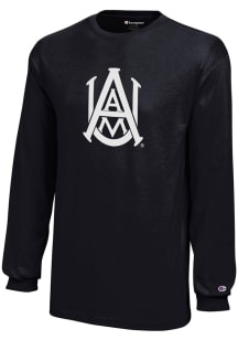 Champion Alabama A&M Bulldogs Youth Black Core Long Sleeve T-Shirt
