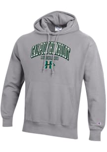 Champion Cal Poly Humboldt Lumberjacks Mens Grey Reverse Weave Long Sleeve Hoodie