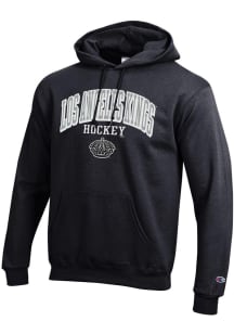 Champion Los Angeles Kings Mens Black Powerblend Long Sleeve Hoodie