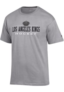 Champion Los Angeles Kings Grey Jersey Short Sleeve T Shirt