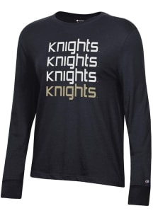 Champion UCF Knights Womens Black Core LS Tee