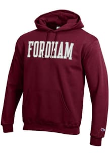Champion Fordham Rams Mens Maroon Powerblend Long Sleeve Hoodie