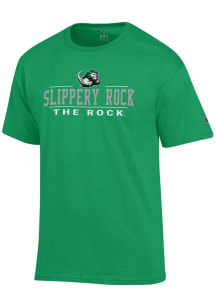 Champion Slippery Rock Kelly Green Jersey Short Sleeve T Shirt