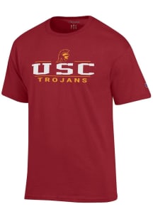 Champion USC Trojans Cardinal Jersey Short Sleeve T Shirt