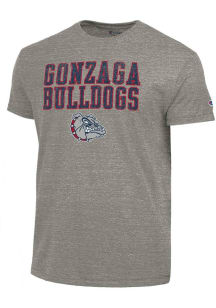 Champion Gonzaga Bulldogs Grey Tri-Blend Short Sleeve Fashion T Shirt
