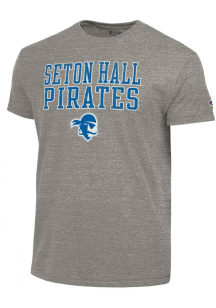 Champion Seton Hall Pirates Grey Tri-Blend Short Sleeve Fashion T Shirt