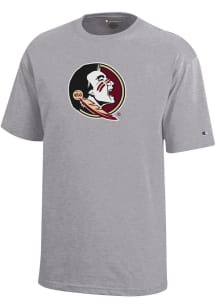 Champion Florida State Seminoles Youth Grey Core Short Sleeve T-Shirt