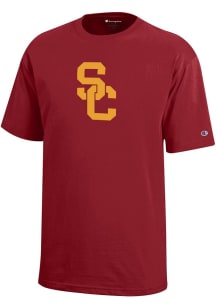 Champion USC Trojans Youth Cardinal Core Short Sleeve T-Shirt