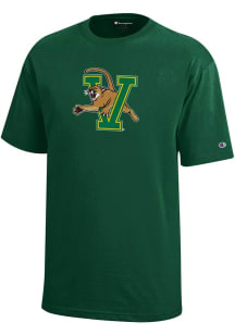 Champion Vermont Catamounts Youth Green Core Short Sleeve T-Shirt