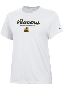 Champion Murray State Racers Womens White Core Short Sleeve T-Shirt