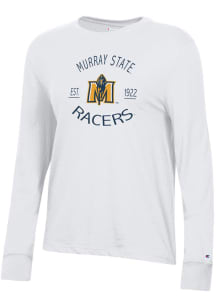 Champion Murray State Racers Womens White Core LS Tee