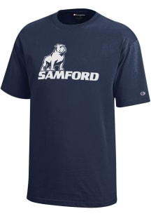 Champion Samford University Bulldogs Youth Navy Blue Core Short Sleeve T-Shirt