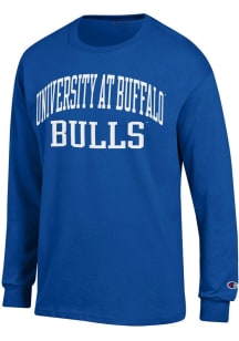 Champion Buffalo Bulls Blue Jersey Long Sleeve T Shirt