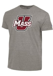 Champion Massachusetts Minutemen Grey Tri-Blend Short Sleeve Fashion T Shirt