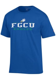 Champion Florida Gulf Coast Eagles Blue Jersey Short Sleeve T Shirt