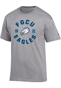 Champion Florida Gulf Coast Eagles Grey Jersey Short Sleeve T Shirt