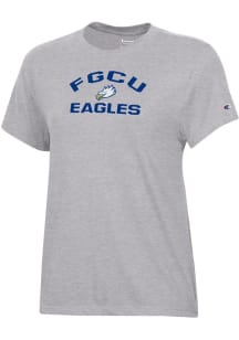 Champion Florida Gulf Coast Eagles Womens Grey Core Short Sleeve T-Shirt