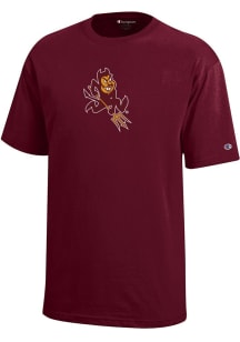 Champion Arizona State Sun Devils Youth Maroon Core Short Sleeve T-Shirt