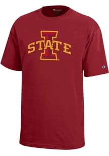Champion Iowa State Cyclones Youth Cardinal Core Short Sleeve T-Shirt