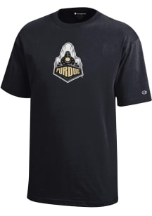 Champion Purdue Boilermakers Youth Black Core Short Sleeve T-Shirt