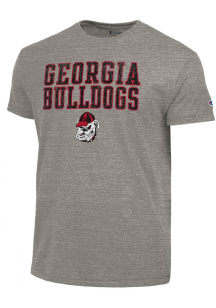 Champion Georgia Bulldogs Grey Tri-Blend Short Sleeve Fashion T Shirt