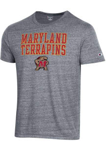 Champion Maryland Terrapins Grey Tri-Blend Short Sleeve Fashion T Shirt