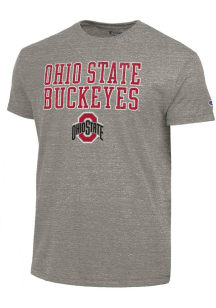 Champion Ohio State Buckeyes Grey Tri-Blend Short Sleeve Fashion T Shirt