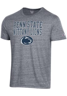 Champion Penn State Nittany Lions Grey Tri-Blend Short Sleeve Fashion T Shirt