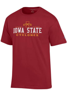 Champion Iowa State Cyclones Cardinal Jersey Short Sleeve T Shirt