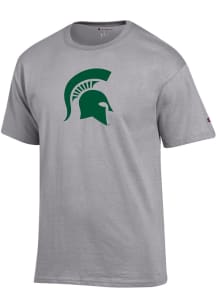 Champion Michigan State Spartans Grey Jersey Short Sleeve T Shirt