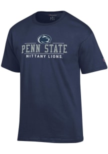 Champion Penn State Nittany Lions Navy Blue Jersey Short Sleeve T Shirt