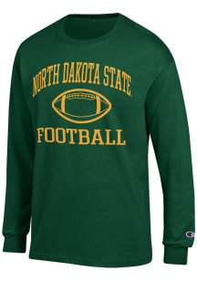 Champion North Dakota State Bison Green Football Football Jersey Long Sleeve T Shirt