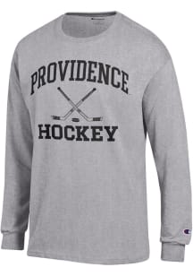 Champion Providence Friars Grey Hockey Jersey Long Sleeve T Shirt