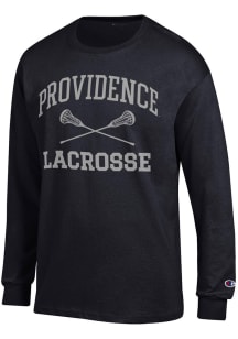 Champion Providence Friars Black Lacrosse Jersey Long Sleeve T Shirt