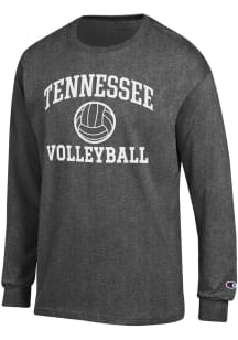 Champion Tennessee Volunteers Grey Volleyball Jersey Long Sleeve T Shirt
