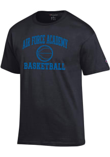 Champion Air Force Falcons Black Basketball Jersey Short Sleeve T Shirt