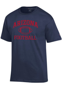 Champion Arizona Wildcats Navy Blue Football Football Jersey Short Sleeve T Shirt
