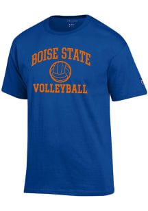 Champion Boise State Broncos Blue Volleyball Jersey Short Sleeve T Shirt