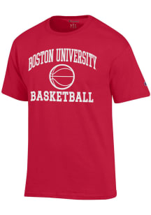 Champion Boston Terriers Red Basketball Jersey Short Sleeve T Shirt