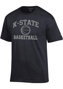 Champion K-State Wildcats Black Basketball Jersey Short Sleeve T Shirt